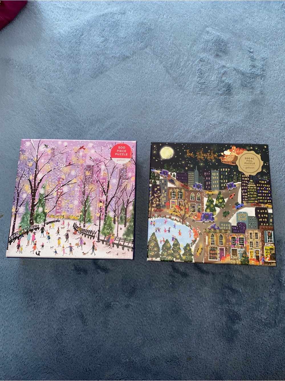 Brand New Puzzles - Two 500-Piece Puzzles by Galison